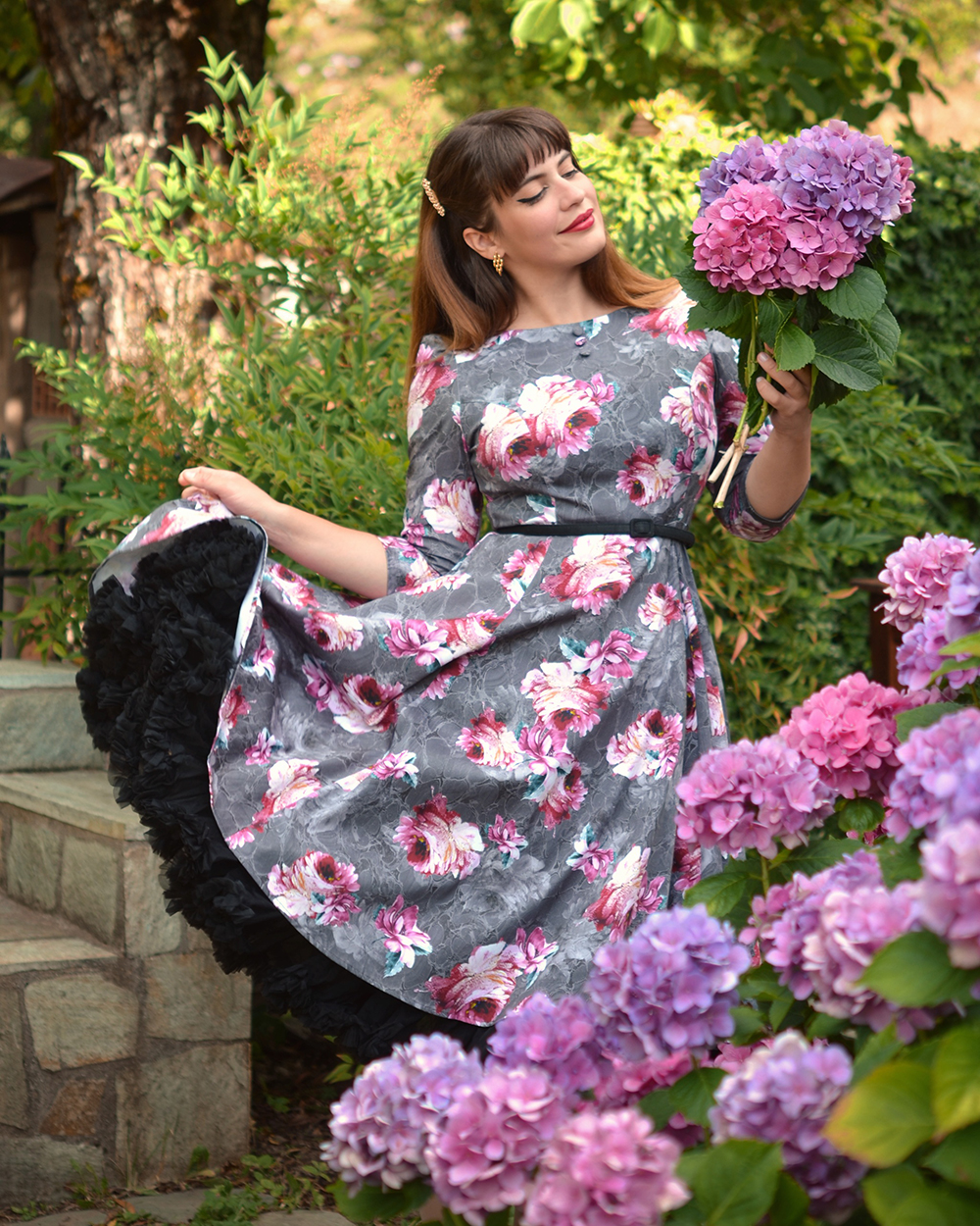 Harriet Floral Swing Dress